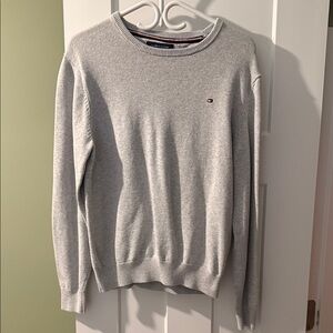 Tommy Hilfiger Light Gray Crewneck Sweater